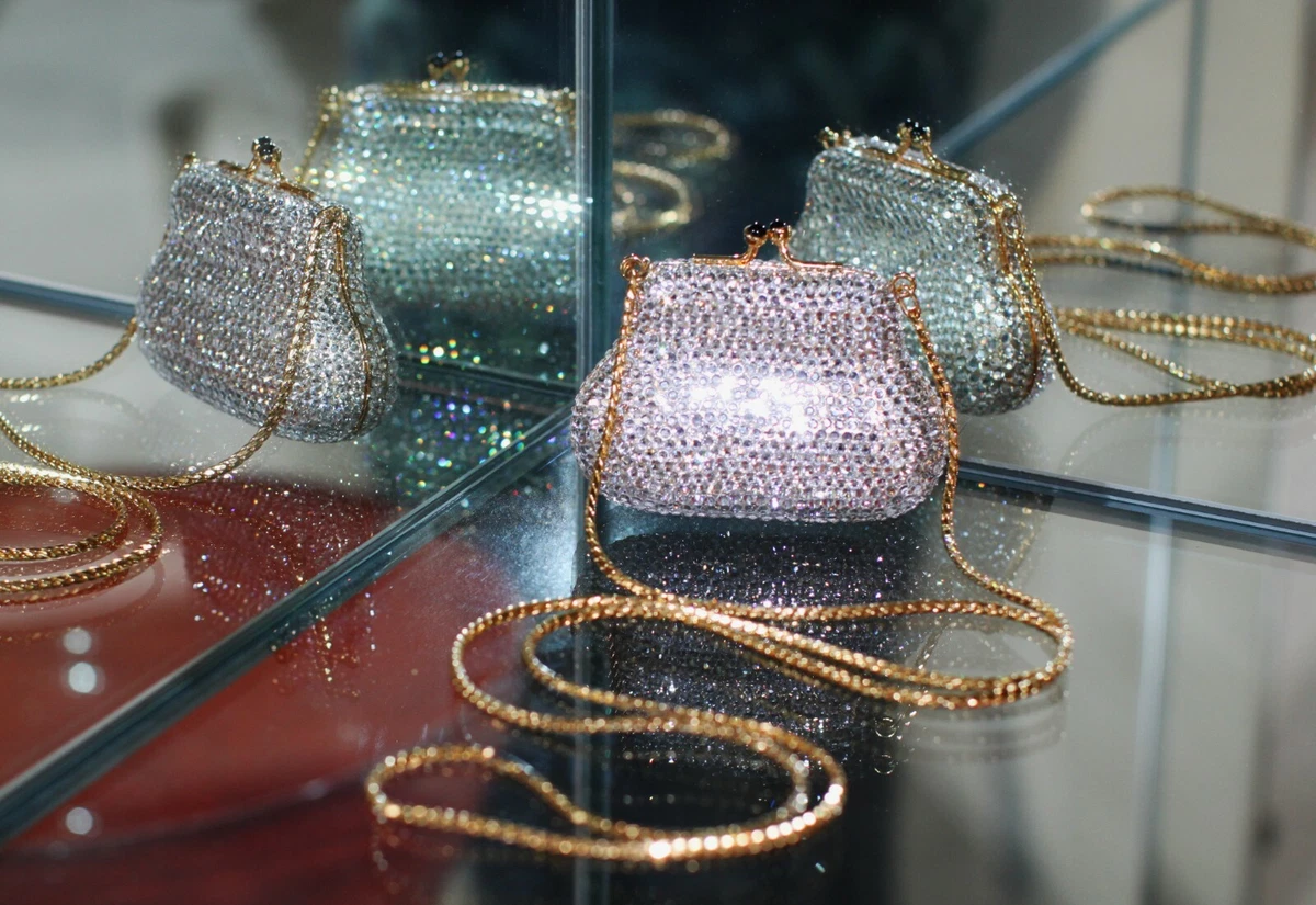 Gold Crystal Mini Bag