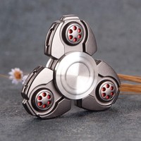 10 Fidget Spinner Metal Stainless Steel Ufo Alien Hand Spinning Toy Chrome Black on sale 10 Fidget Spinner Metal Stainless Steel Ufo Alien Hand Spinning Toy Chrome Black on sale