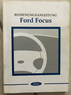 FORD FOCUS 2 2000 2001 Bedienungsanleitung Betriebsanleitung Handbuch Auto - Bild 1 von 4