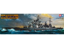 Big Size Tamiya 1/350 Model kit Royal Navy Battleship King George V from JP 2496