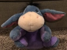 Disney Winnie The Pooh Ask Me More Eeyore Fisher Price Talking Plush 1999