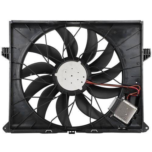 A/C 75924 Radiator Cooling Fan Assembly For 2008 2009-2011 MERCEDES ...