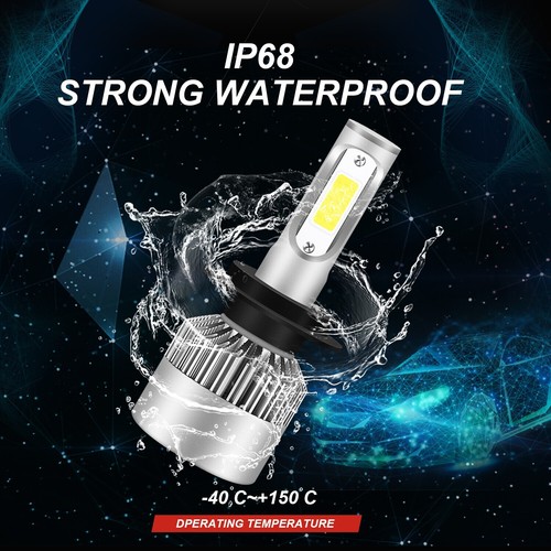 2x LED Headlight White Bulbs For Suzuki GSXR600 GSXR750 2001 2004 2005 2006 2007 - Picture 3 of 10