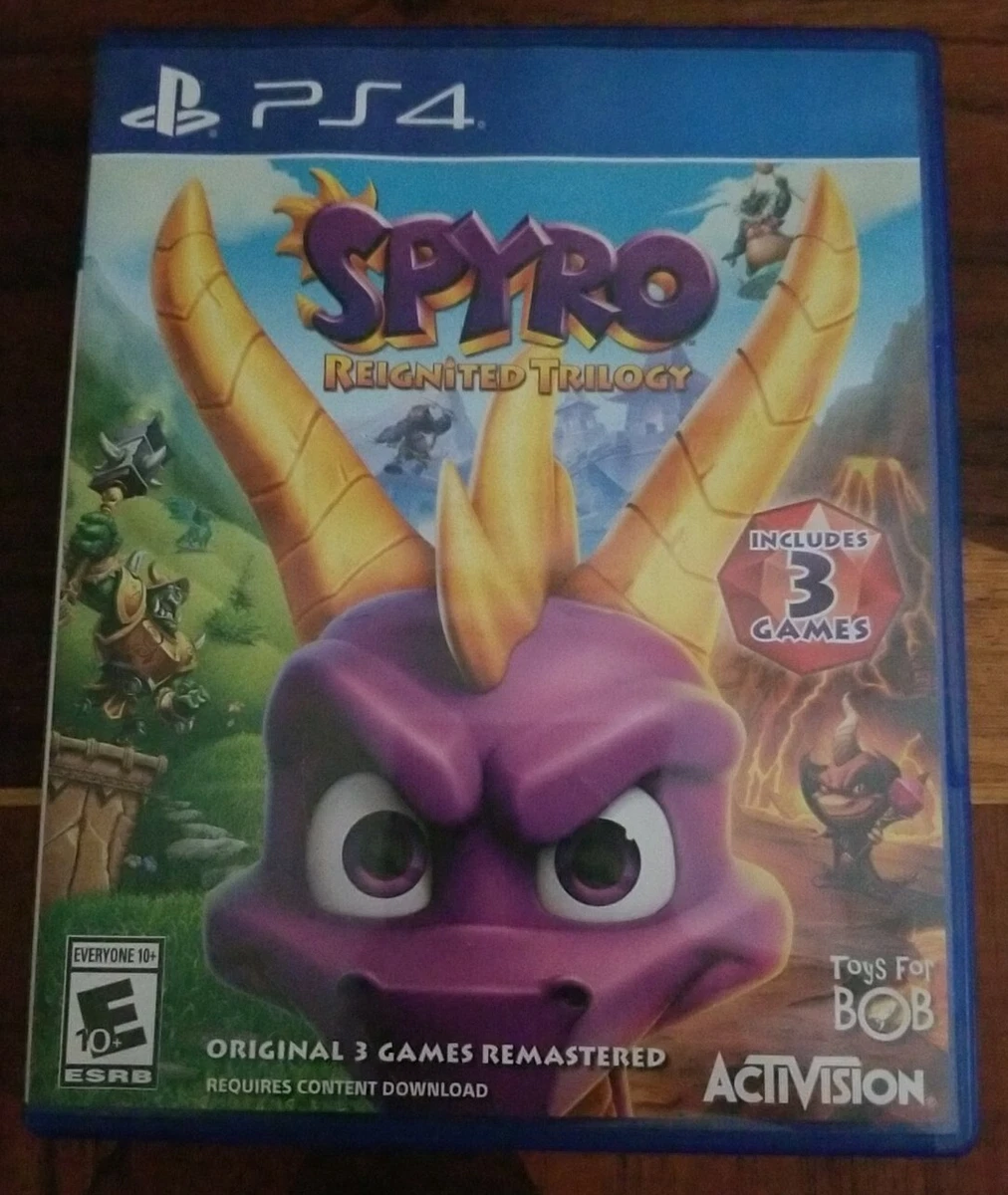 Sony Playstation 4 PS4 Spyro Reignited Trilogy Video Game