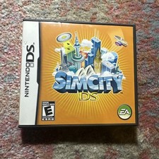 Sim City Nintendo DS EA CASE MANUAL ONLY