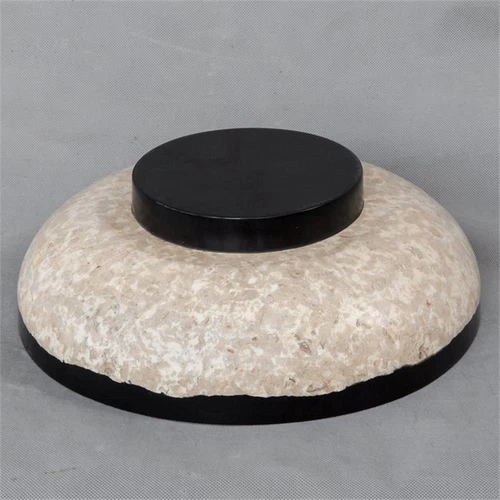 Uttermost Rastia Transitional Resin and Coral Terrazzo Bowl in Beige/Black - Picture 6 of 7