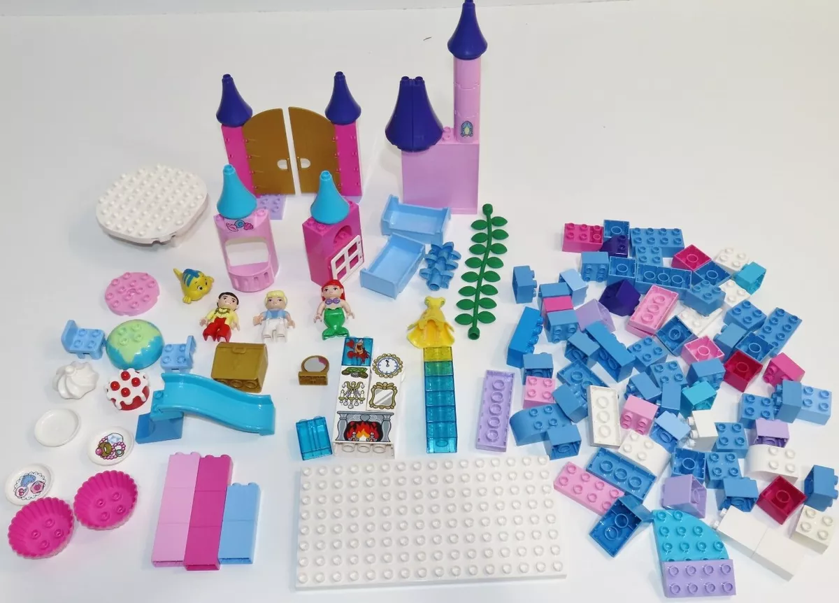 Antagelser, antagelser. Gætte mixer Krydderi Lego Duplo Cinderella Castle Disney Princess Huge Lot Mermaid | eBay