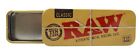 <!--F#f_0-->RAW Classic 1 1/4 Size Metal Tin Case Rolling Papers Smoking Roll Caddy <!--F/-->