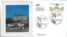 3808+ FDC  ENVELOPPE 1er JOUR CEF    LE HARAS DU PIN