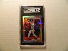 2019 Donruss Stat Line Nickname (Bam Bam) Card of Bryce Harper-Phillie SGC 9.5