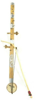 Rajasthani Sarangi Folk Fiddle Ravanhatta Musikalisches Streichinstrument Rav...
