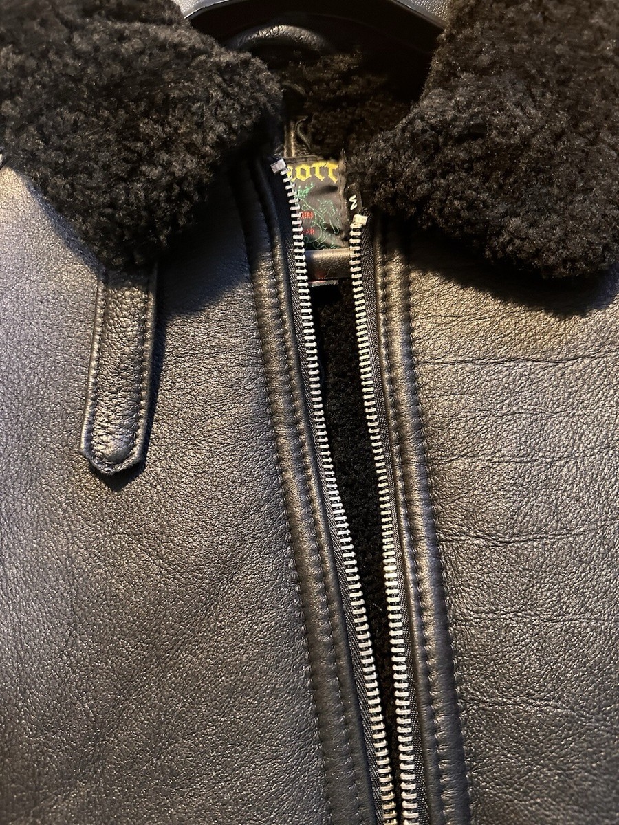 や*び様 定価Supreme Schott Shearling Bomber J Supreme Schott Shearling Bomber Jacket Black Men's - FW23 - US