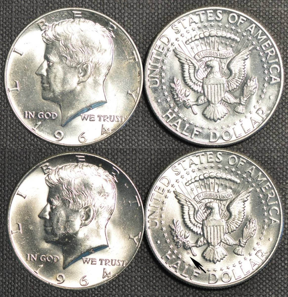 1964 Uncirculated US Kennedy Half Dollars for sale | eBay