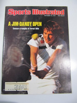 Sports Illustrated Magazine- September 20, 1976 A Jim-Dandy Open Connors
