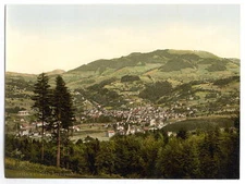 Wald general view Zurich Switzerland c1900 OLD PHOTO