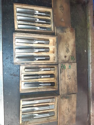 4 Boîtes De Tarauds LDK En Pouce – Occasion – Outils Filetage