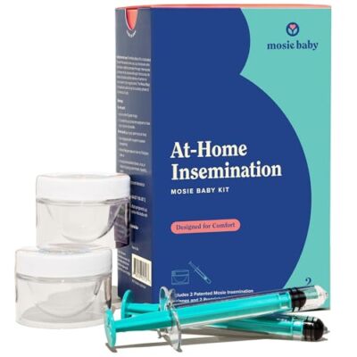 Insemination Kit, First FDA Cleared Kit for at Home Use with Patented Syringe...