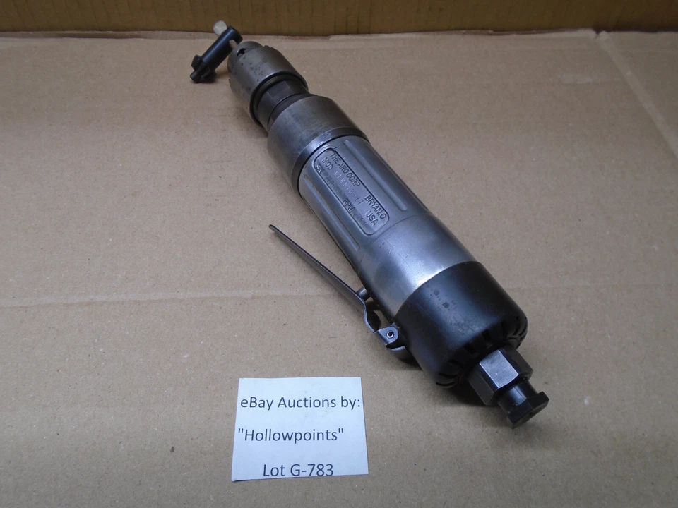 ARO DL051B-27 Straight Air Drill 3/8" Jacobs USA Keyed Chuck 2700 RPM G783 - Image 3 of 4