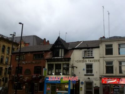 FOTO DER ALTE AFFE & ZIRKUSTAVERNE MANCHESTER MIT PORTLAND-SCHOLLE EINE TRADITION