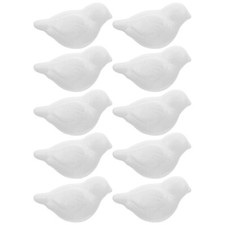 10 Pcs Bird Painting Toy Crafts for Kids Figurines Statues Child Crafting