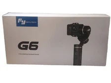 FEIYUTECH G6 3-AXIS STABILIZED HANDHELD GIMBAL WIFI BLUETOOTH TESTED 2-BATTERIES