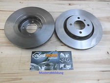 2 Zimmermann Bremsscheiben Satz Set für Opel Kadett E  260 mm Vectra A