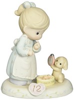 Precious Moments, Birthday Gifts, growing In Grace, Age 12, Bisque Porcelain F on sale Precious Moments, Birthday Gifts, growing In Grace, Age 12, Bisque Porcelain F on sale