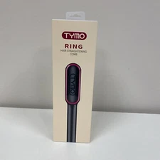 TYMO Ring Hair Straightening Brush - HC 100 - Black-New G9