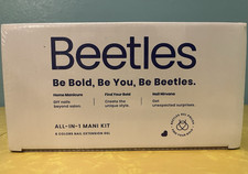 Beetles All-In-1 Mani Kit 6 Colors Nail Extension Gel Base Top Slip Nail Lamp