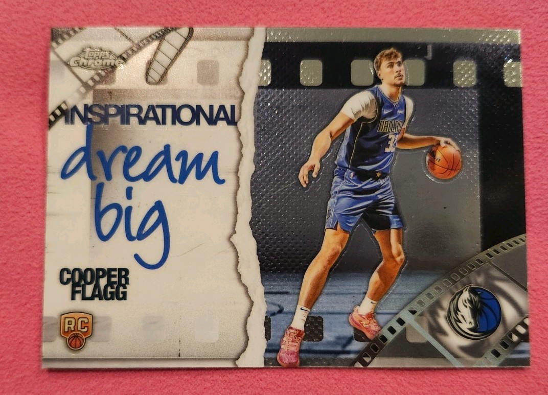 2025-26 Topps Chrome Cooper Flagg INSPIRATIONAL RC Base