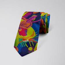 Men's Barbershop Design 3 Inch Wide And 56 Inch Long Necktie - Limited Edition