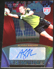 2015 USA Soccer National Team Alyssa Naeher Signatures # 108/199 Auto USWNT
