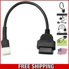 High-quality Delphi 6 Pin To 16 Pin Obdii Adapter For Motorcycle Diagnostics High-quality Delphi 6 Pin To 16 Pin Obdii Adapter For Motorcycle Diagnostics