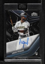 2023 Topps Chrome Black Auto Liover Peguero #CBA-LP Auto s5j