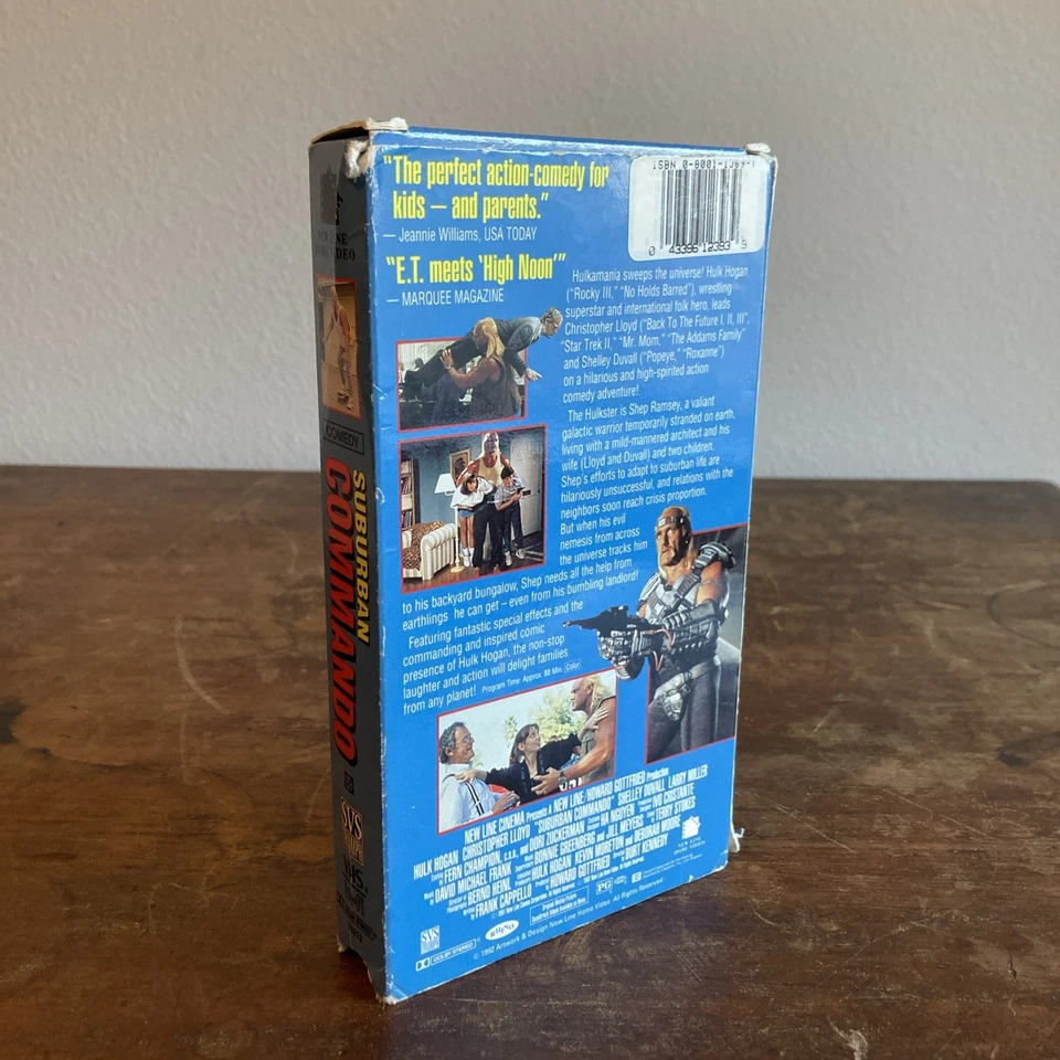 Suburban Commando (VHS, 1992) Hulk Hogan, Christopher Lloyd, Shelley Duvall - Image 3 of 4