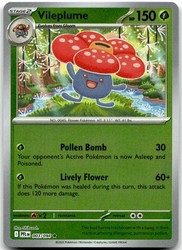 Vileplume 003/094 Phantasmal Flames Reverse Holo Rare