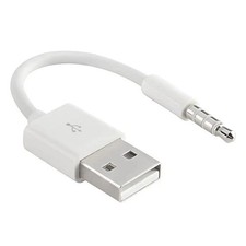 USB Charger Data SYNC Cable for Apple iPod Shuffle 3rd 4th 5th 6th 7th Gen 3.5mm
