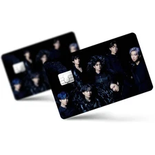 2 Pack BTS Picture Credit Debit Card Sticker Vinyl Decal Skin Durable K-Pop