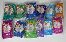 1999 MCDONALDS Happy Meal Toy TEENIE BEANIE BABIES x12 SET sealed NIP