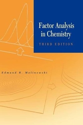 Factor Analysis in Chemistry by Edmund R. Malinowski (English) Hardcover Book