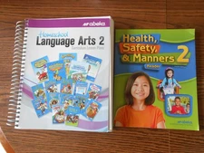 Homeschool Language Arts grade 2 Abeka curriculum lesson plans Health, safety...