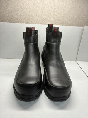 Rocky Men's 6'' Firefighter Boots Code Red Stayion SLIP-ON Composite Toe RKD0114