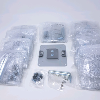 Humanscale VESA Mounting Plate NEW 10 Pack 1214A w/ Mount Kit 100mm 75mm Pattern