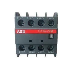 1/pieces NEW ABB AC Contactor Auxiliary Contact CA5X-22M