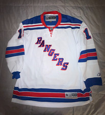 New York Rangers Marc Staal NHL Hockey Jersey #18 Reebok White Size XXL (2XL)