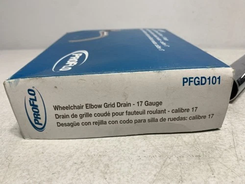 Proflo PFGD101 Grid Drain 1-1/2" Chrome 17 Gauge - Picture 3 of 8