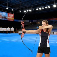 Recurve Bow 30-70lbs Hunting Bow Takedown Archery Arrows Target Shooting