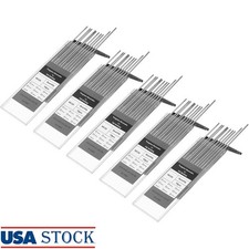 Tungsten Electrodes 3/32in x 7in WC20 50pcs TIG Welding Stainless Steel Aluminum