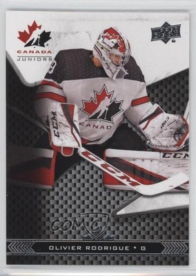 2018 Upper Deck Team Canada Juniors Olivier Rodrigue #29 e6j