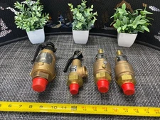 4 QTY! LOT OF SAFETY VALVES AQUATROL 88A2A1M1L1, 89B2A1M2K2, 69B1A1M2U1 1856M-0L